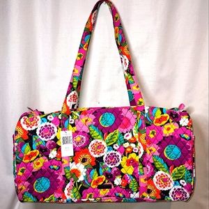Vera Bradley Large Traveler Duffel -Va Va Bloom